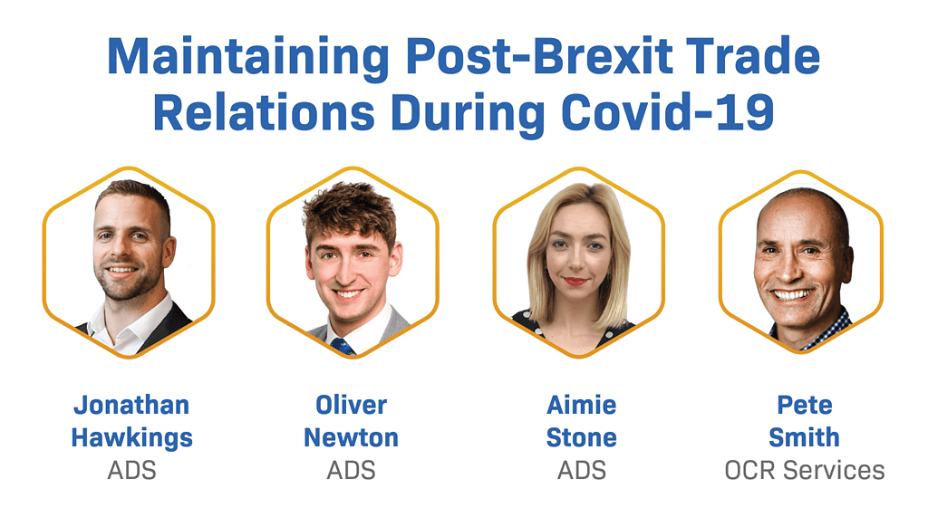 Maintaining Post-brexit Trade Relations During Covid-19