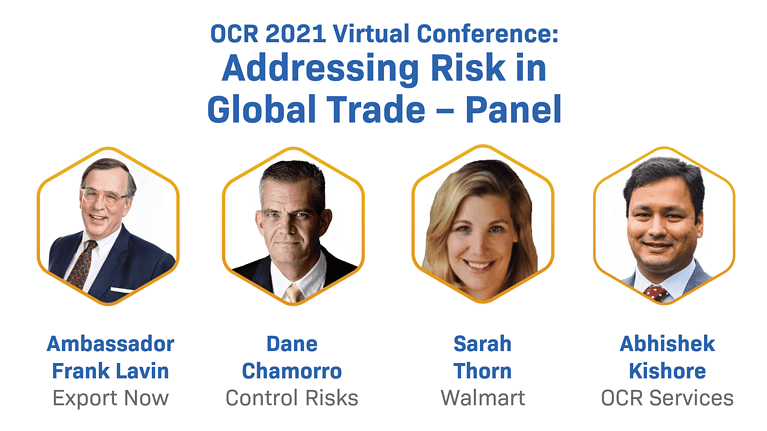 Ocr 2021 Virtual Conference: Addressing Risk In Global Trade – Panel