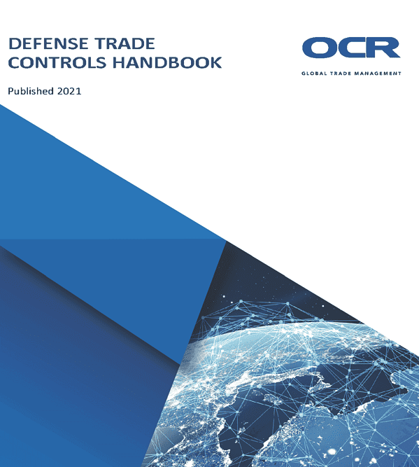 Defense Trade Controls Handbook (dtch) – 2021 Edition