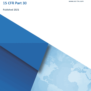 Foreign Trade Regulations (ftr) – 2021 Edition
