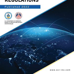 Export Administration Regulations (ear) – 2022 Edition