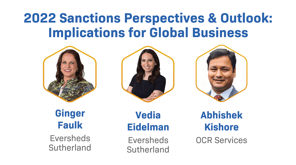 2022 Sanctions Perspectives & Outlook: Implications For Global Business