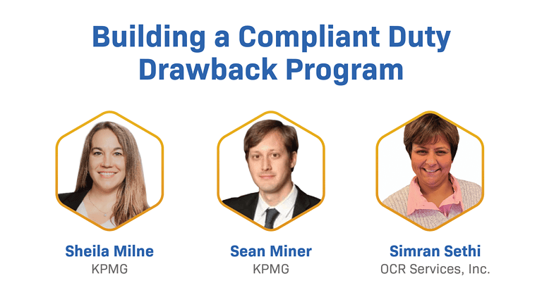 Building A Compliant Duty Drawback Program